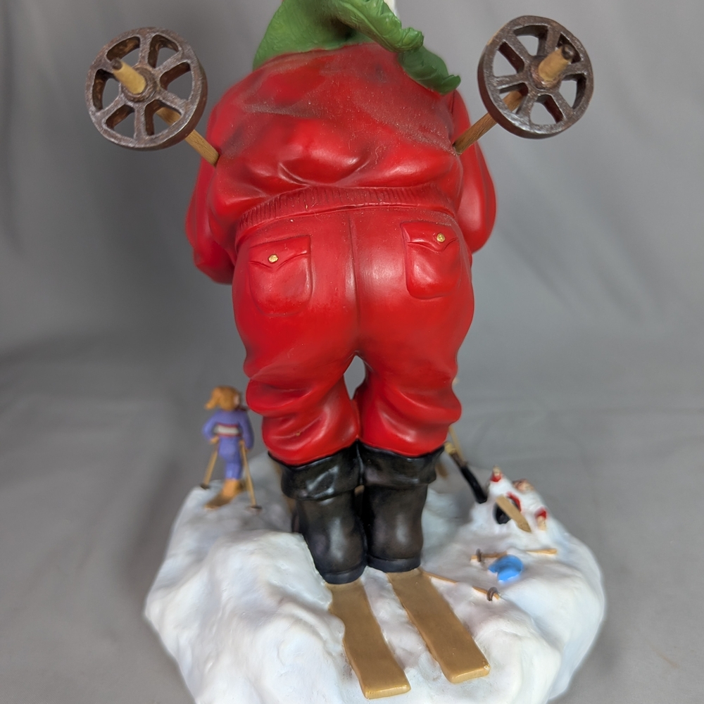 Christmas Santa Classics Tom Browning Downhill Thrills Figure Skiing 2006 44601 - Picture 4 of 12